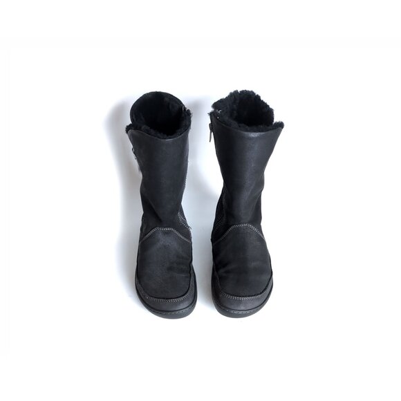 Birkenstock Boots 39 | Size 8 Woodbury SHEARLING Boots Black 39 REG - Picture 3 of 9